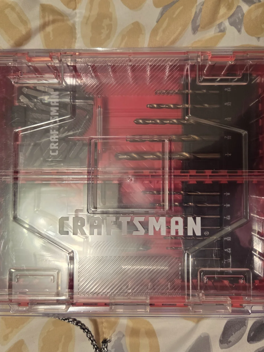 Craftsman 45-Piece Screwdriving Bit Set - Red and Black